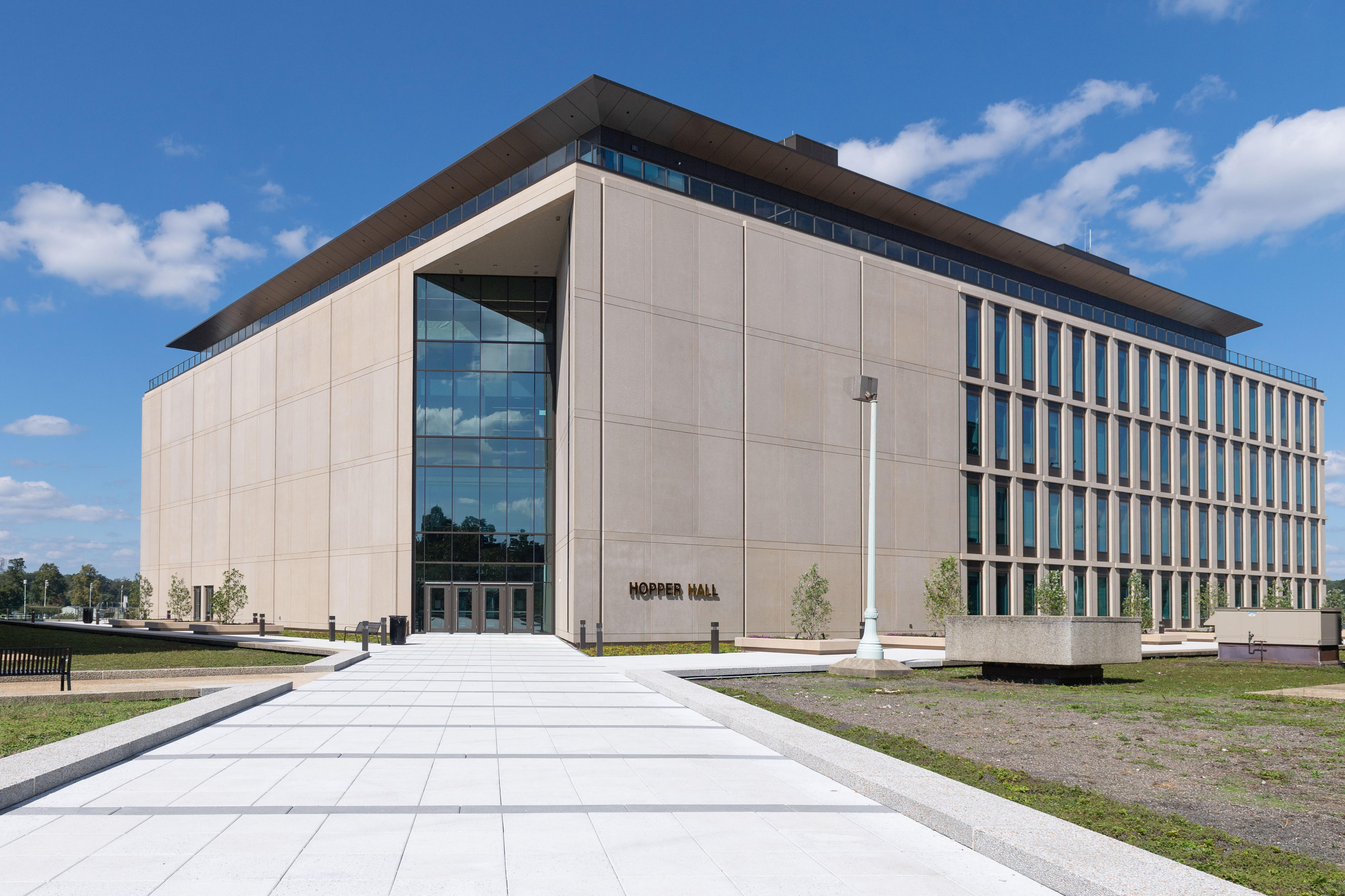Hopper Hall at the U.S. Naval Academy